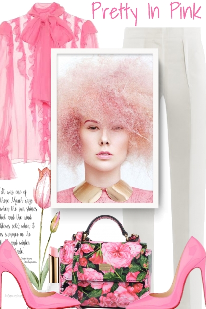 Pink For Spring - Fashion set