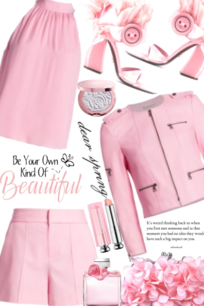 Think Pink - Combinazione di moda