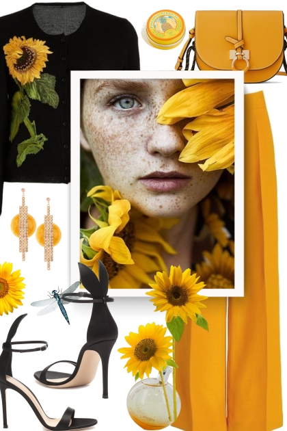 Sunflowers - Modna kombinacija