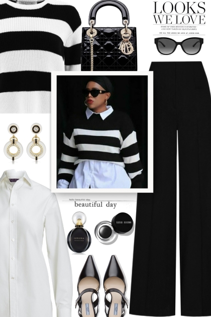 Black And White Looks
