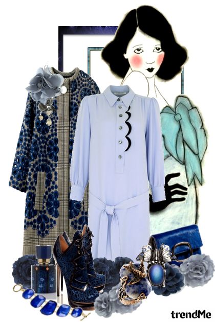  Mademoiselle Bleu - Modekombination