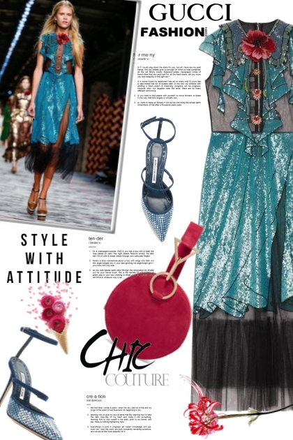 Gucci Fashion: Style with Attitude- Modna kombinacija