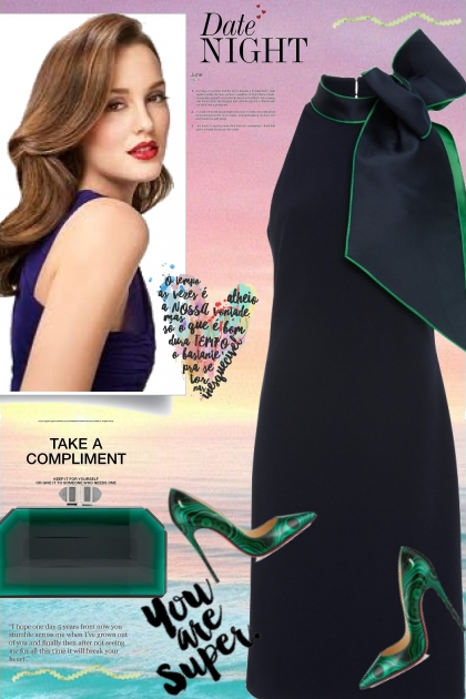 Date Night: Be Super in Bow Dress- コーディネート