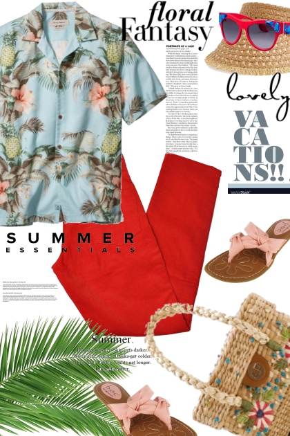 Summer Essentials: Floral Fantasy- Modna kombinacija