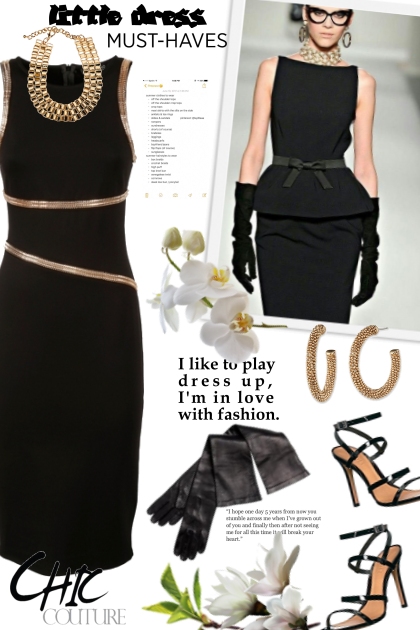 Little Black Dress: Must Have- Combinazione di moda