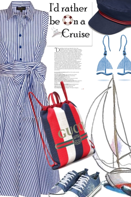 I'd Rather Be On a Cruise- Fashion set