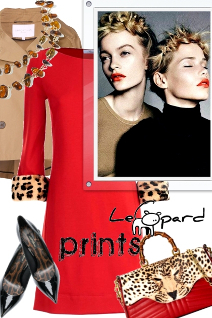 Leopard Prints- Модное сочетание