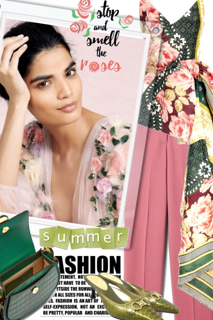 Stop and Smell the Roses- Fashion set