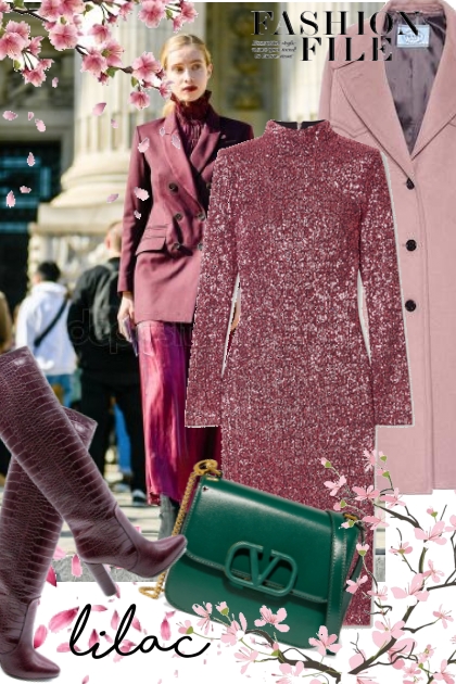 Fashion File: Lilac- Modna kombinacija