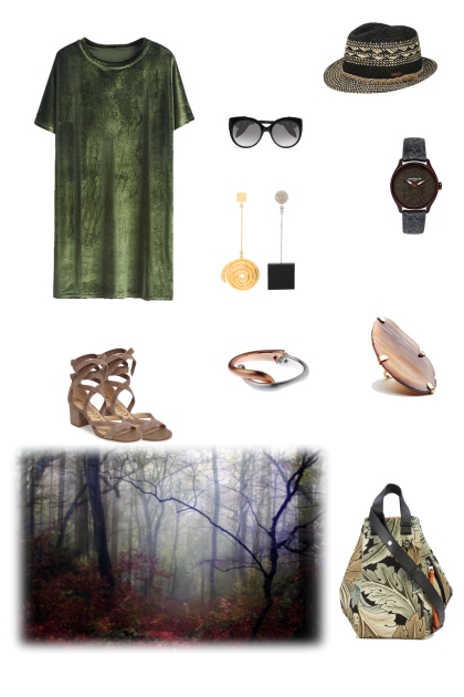 forest walks- combinação de moda