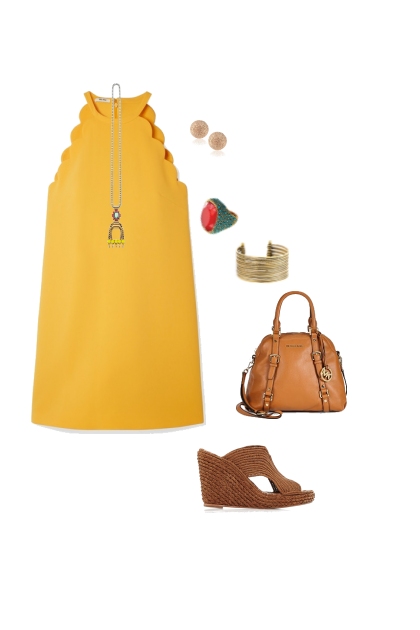 boho yellow- Модное сочетание