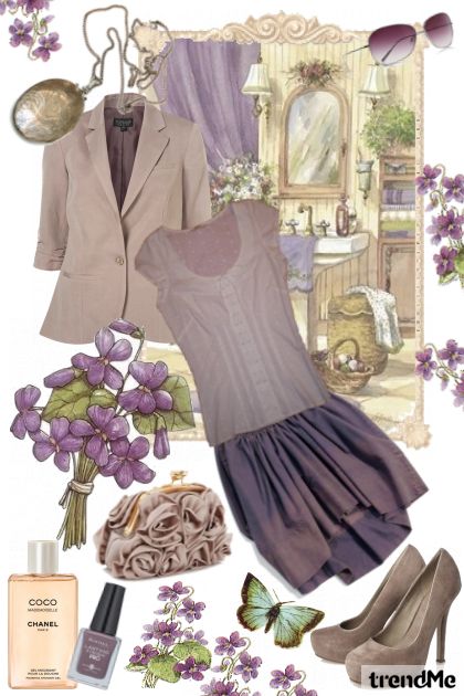 violet- Fashion set