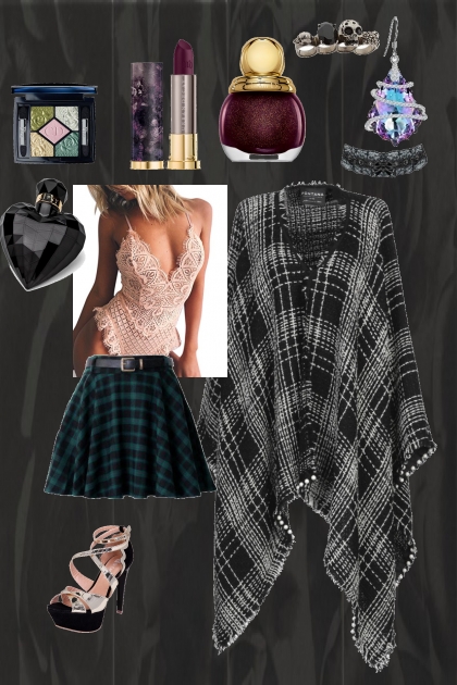 a day in the plaid- Fashion set