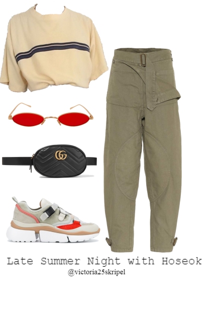 Late Summer Night with Hoseok- Fashion set