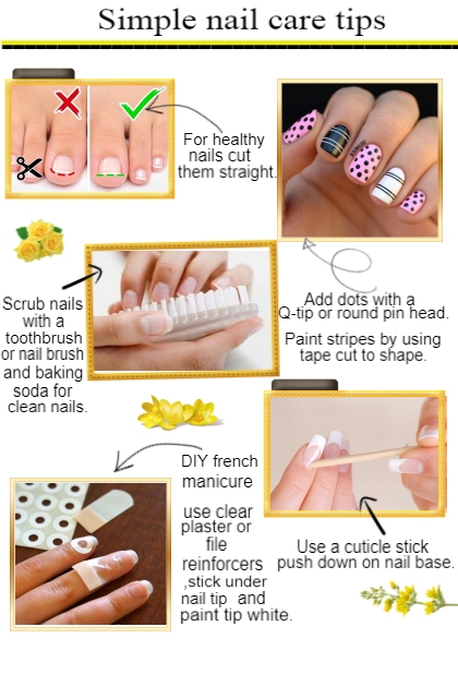 Simple nail care tips.- Modna kombinacija