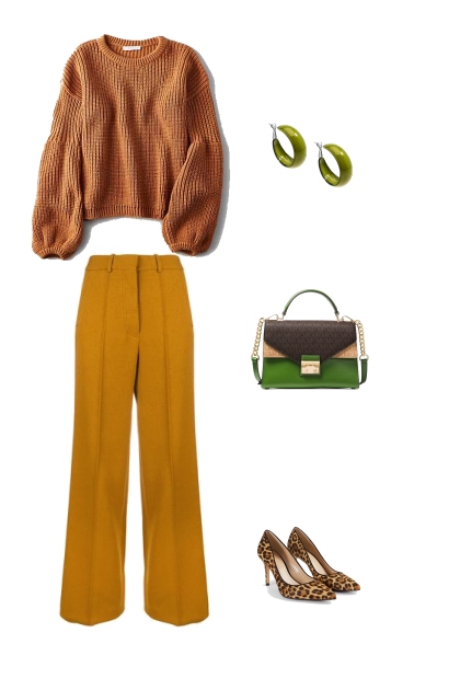 brown autumn- combinação de moda