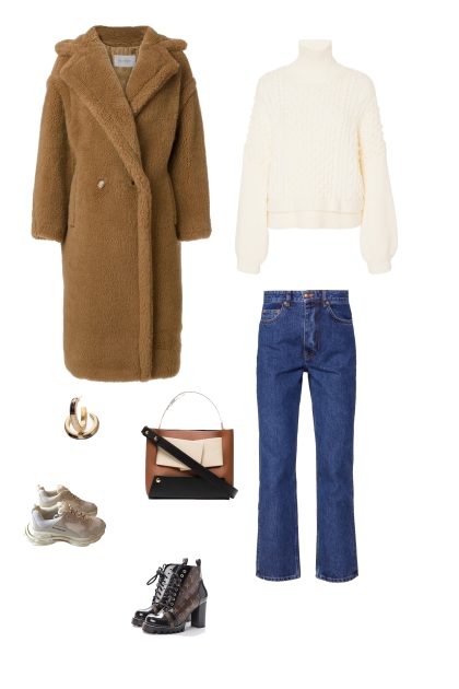 Teddy coat- Combinaciónde moda