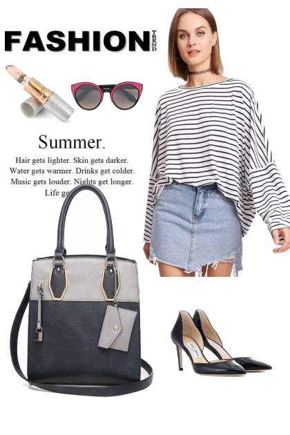 Vertical Tote Summer