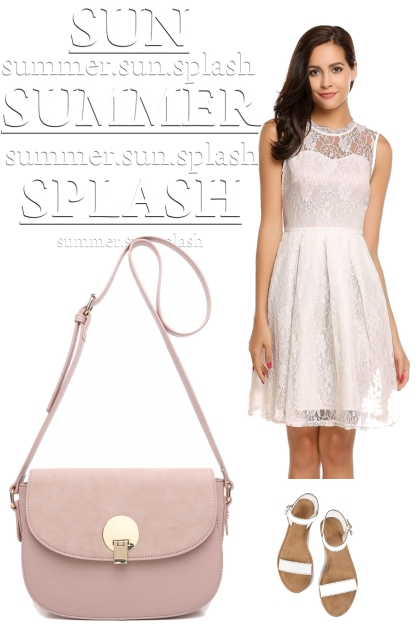 Pinkish Summer- Modna kombinacija