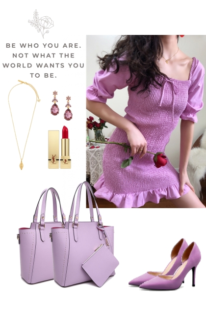 Purple Fashion- Fashion set