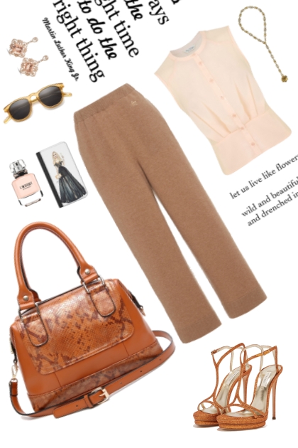 vintage brown- Combinaciónde moda