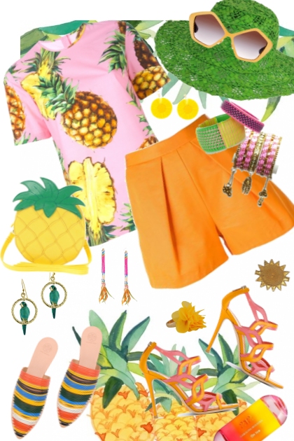 Pineapple Thief- combinação de moda