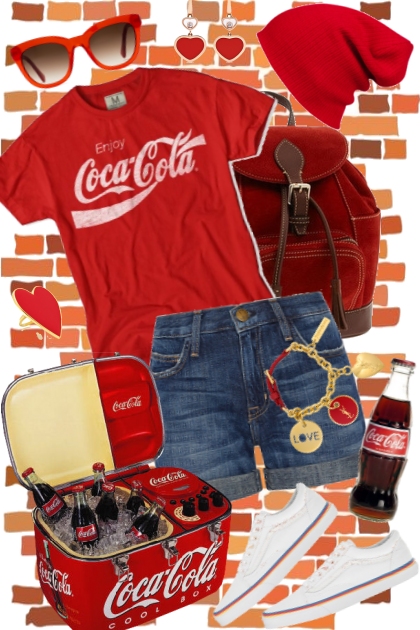 Always Coca-Cola - Modekombination