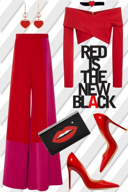 The Lady In Red - Fashion set