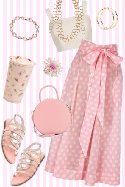 Strawberry Milkshake- Fashion set