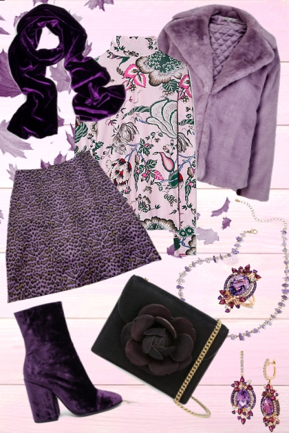 Purple Haze - Fashion set