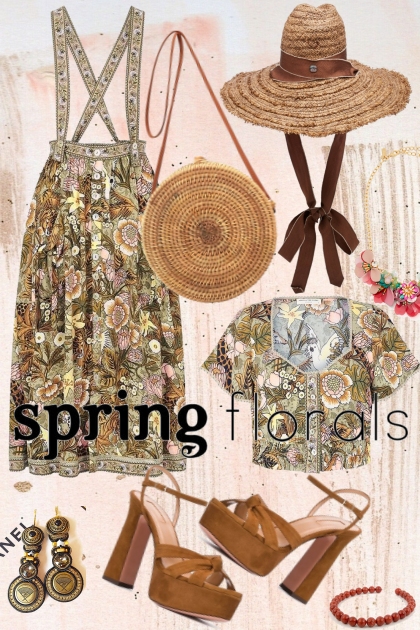 Spring Florals- Combinazione di moda