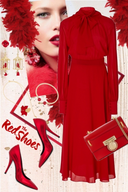The Red Shoe Tango- Combinaciónde moda