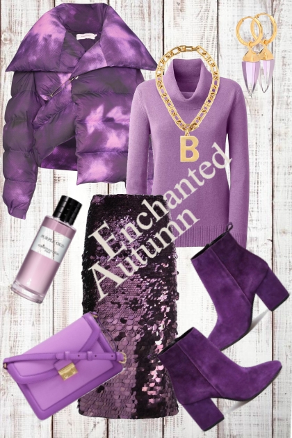Purple- Модное сочетание