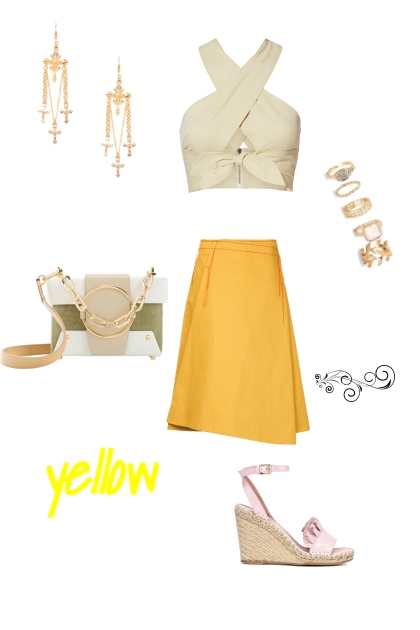 yellow- Fashion set