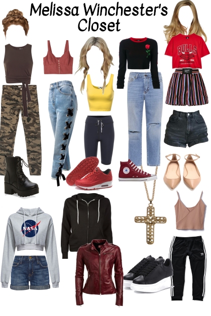 [spn oc] Melissa Winchester - Fashion set