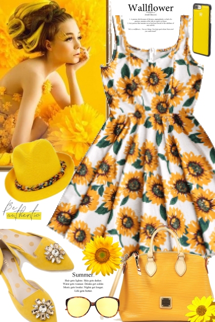 Sunflower- Модное сочетание