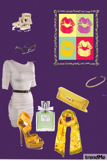 Yellow glory- Combinazione di moda