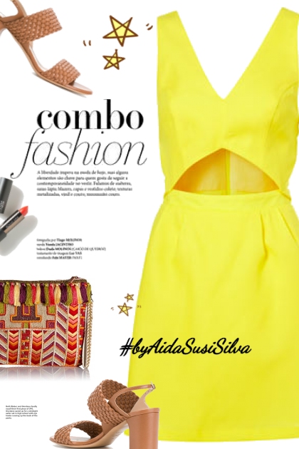 Yellow Dress- Combinazione di moda