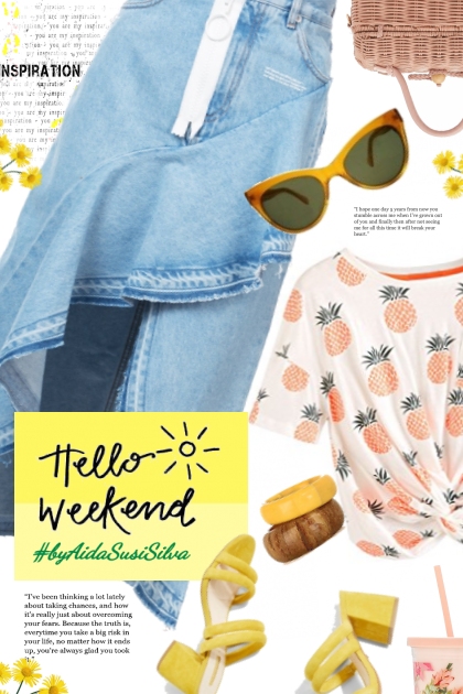 Hello Weekend- Combinazione di moda