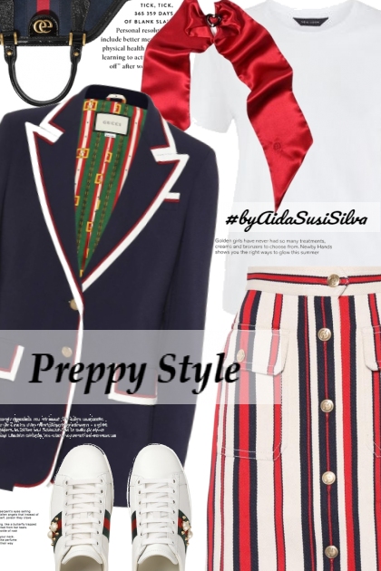 Preppy Style- Modna kombinacija