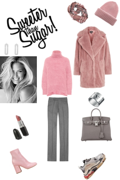 розовая дымка- Combinaciónde moda