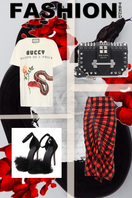 Red Roses and Snakes- Fashion set
