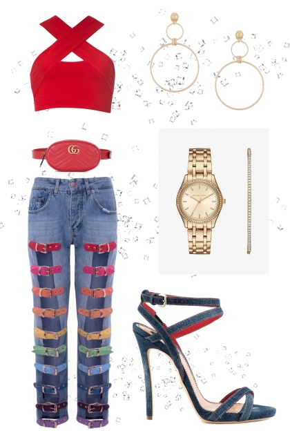 4th of July- Combinazione di moda