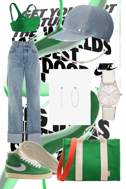 A Sporty Chill Look- Fashion set