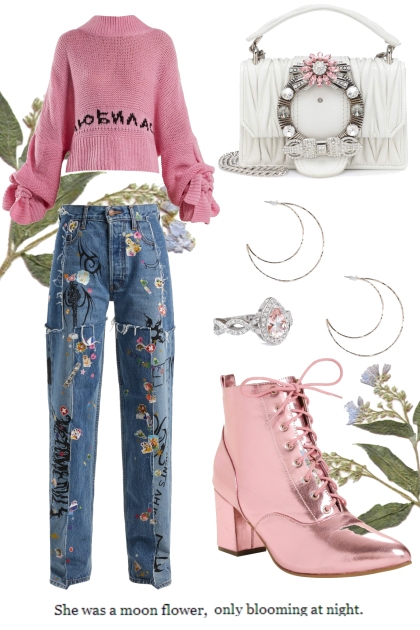 Pink Autumn- Combinazione di moda