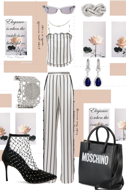 B&W Elegance- Fashion set