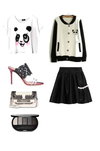 snazzy panda- combinação de moda