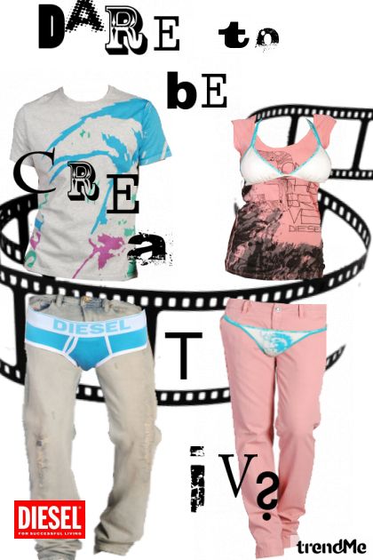 DarE to bE CreAtiV- Fashion set