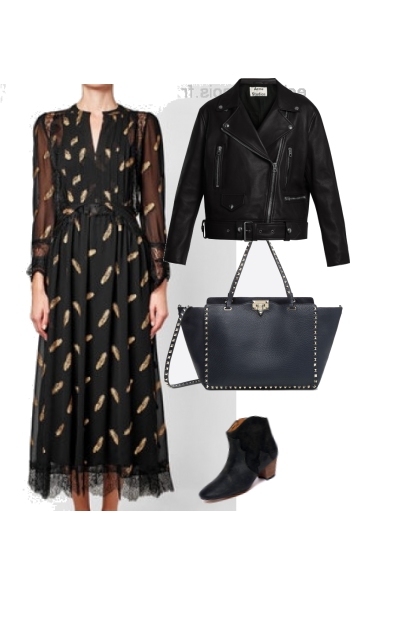 The Kooples dress- Combinazione di moda
