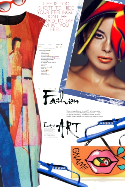 Fashion Into Art: Summer Feelings- Fashion set